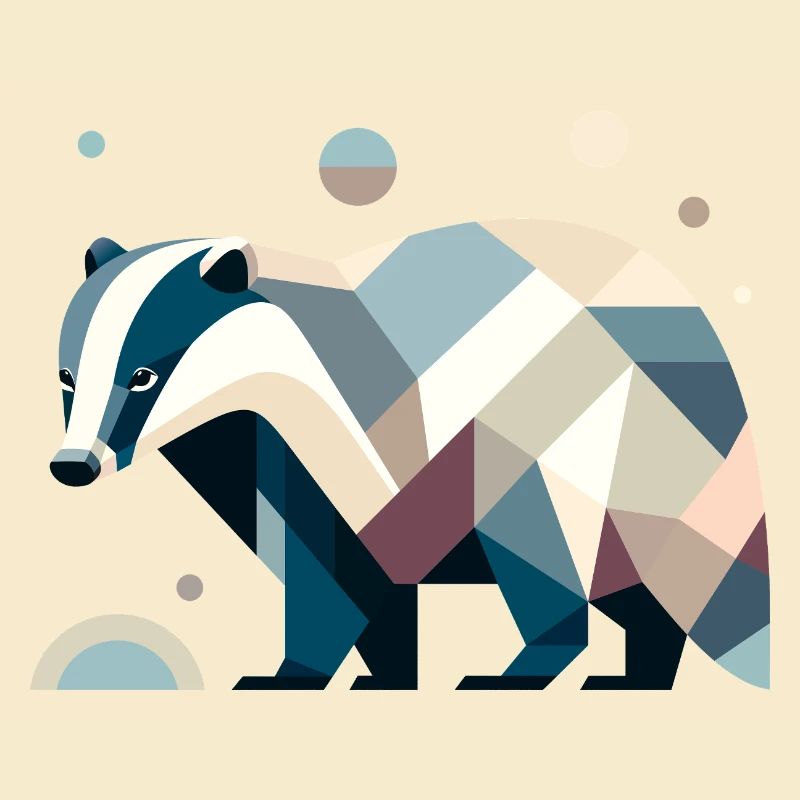 Geometric Badger