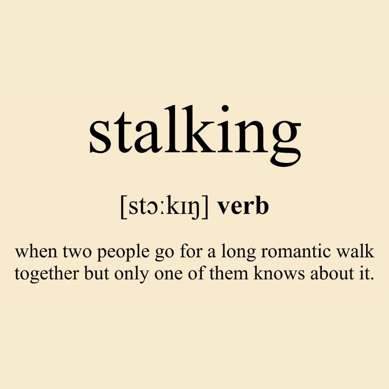 Stalking Definition Dictionary