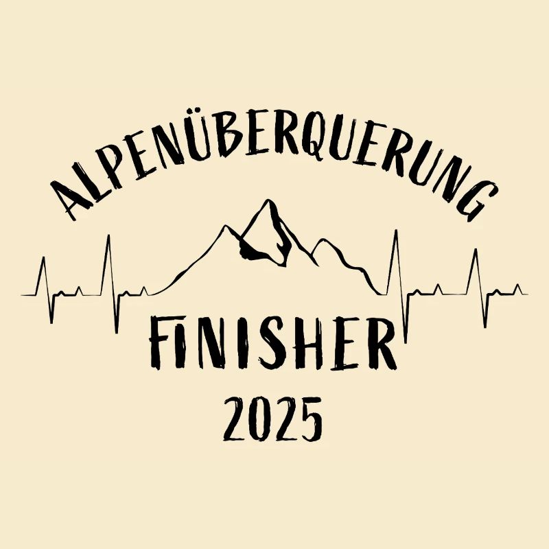 Alpenüberquerung Finisher 2025 - Geschenk Transalp