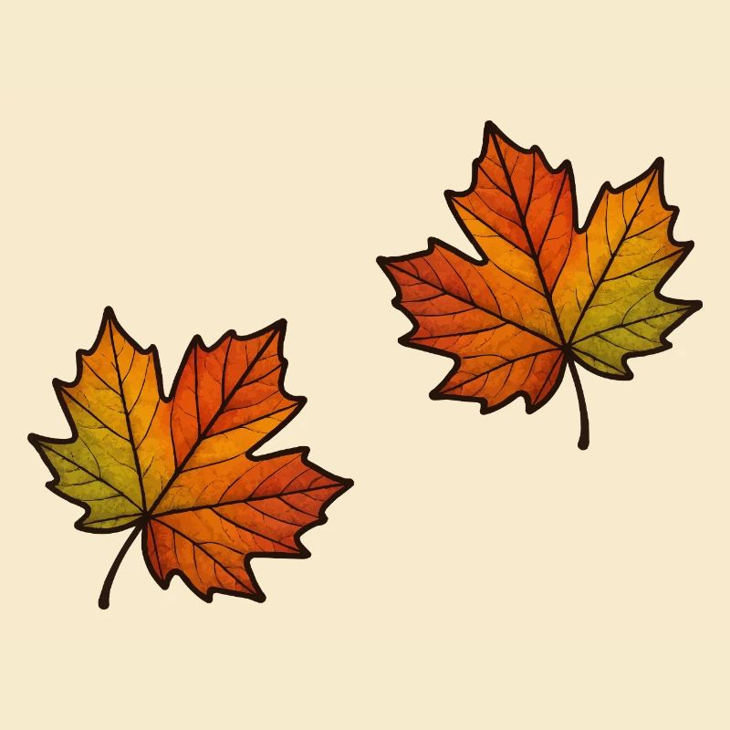 Feuille Automne Feuille d’érable 2