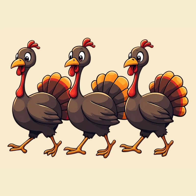 Bébé dinde de Thanksgiving