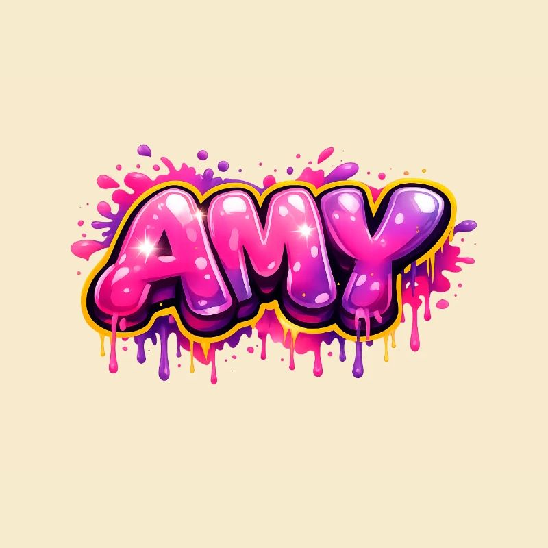 AMY GRAFFITI NAME FOR PERFECT GIFT PRINTABLE 