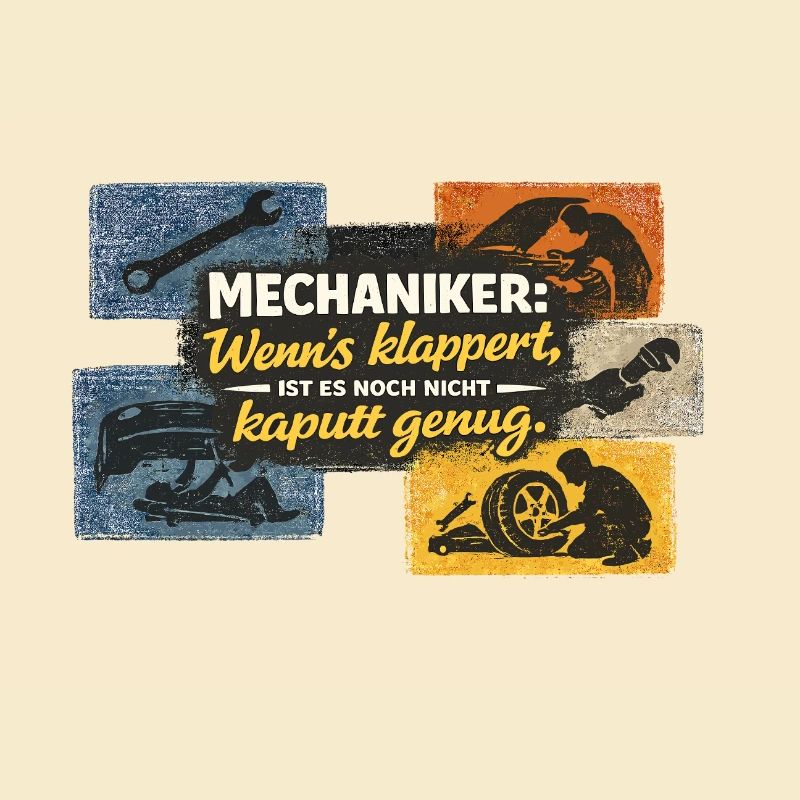 Mechanic Saying Illustration