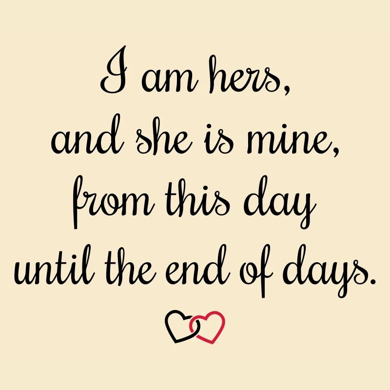 Liebesschwur I am hers