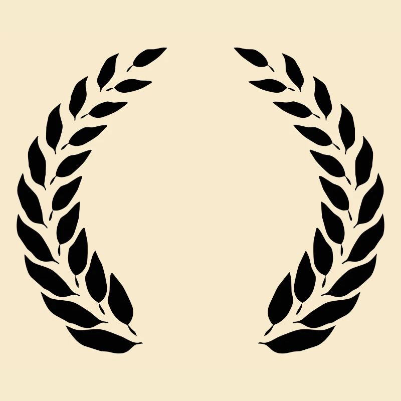 Conception de couronne de laurier