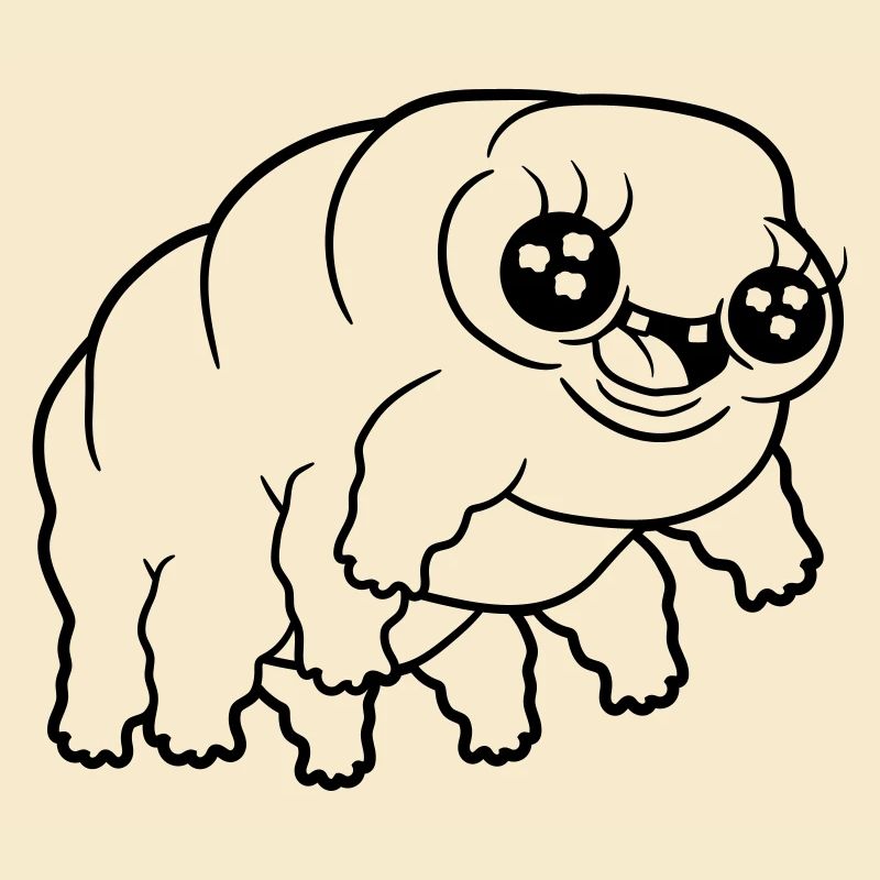 Petit wasserbaer Baertierchen