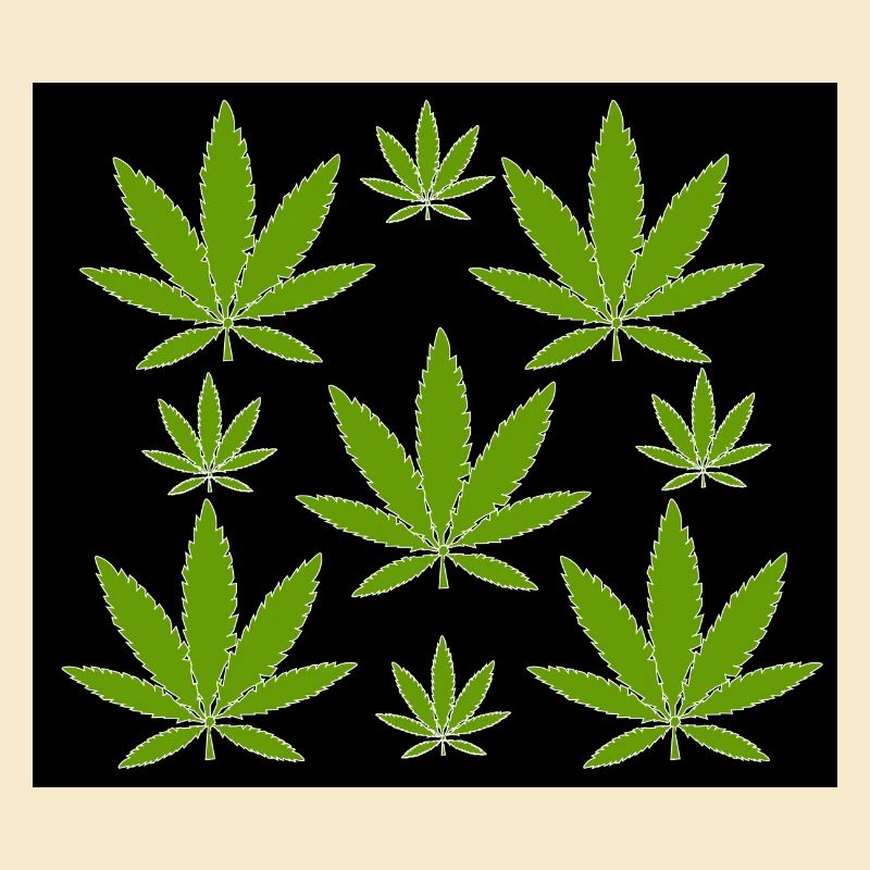 Hanf Muster green