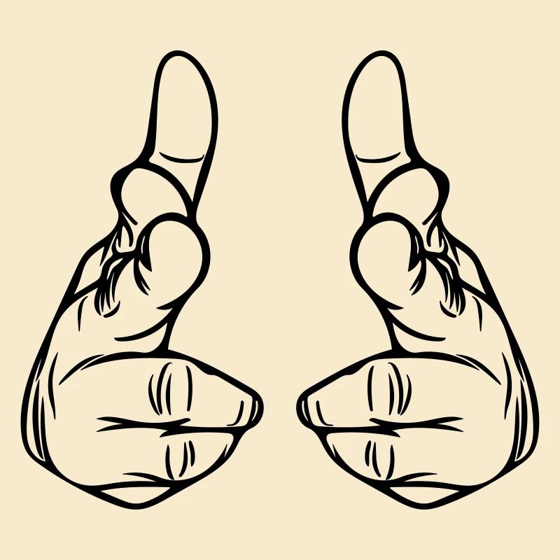 Hand Pistol - Finger Gun Vector