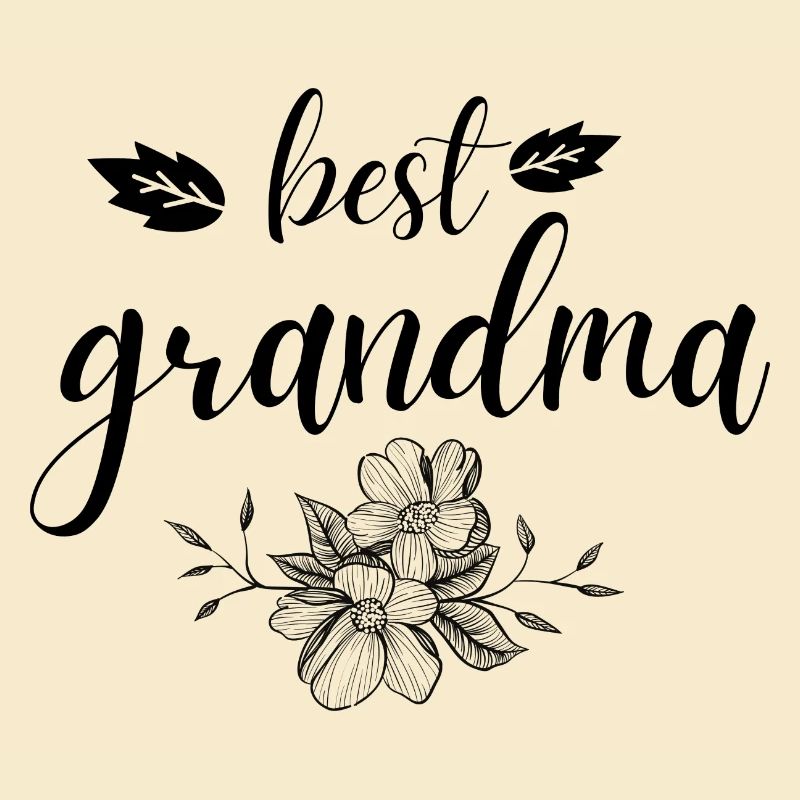 Grand-mère. Cadeau de grand-mère