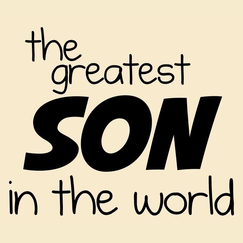 Der größte Sohn der Welt - Schwarz