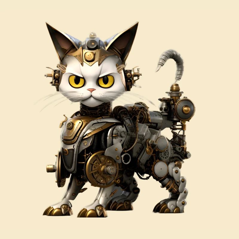 Chat Steampunk