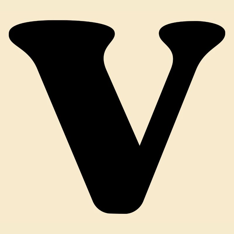 Letter v