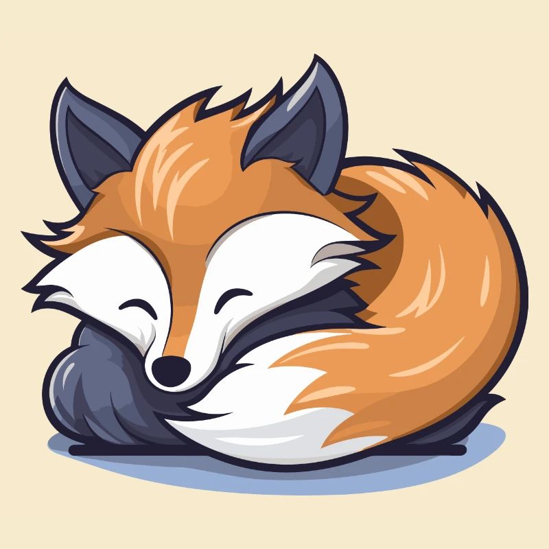Sleeping Fox