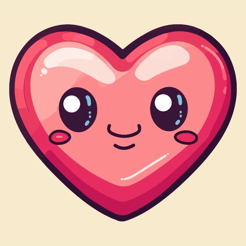 Coeur Comic Love Saint-Valentin
