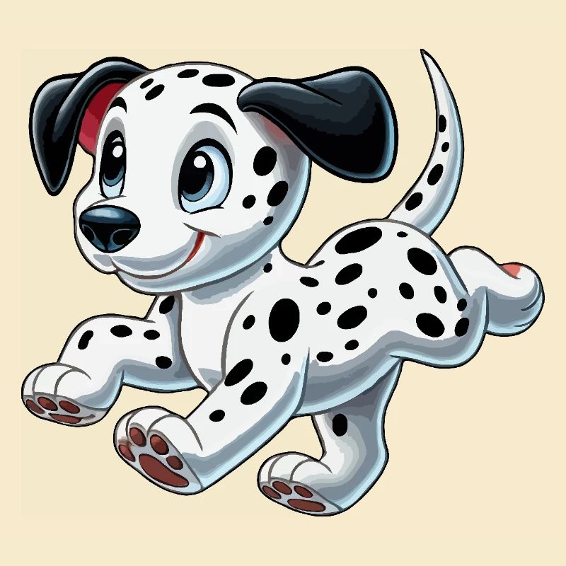 Chiot dalmatien
