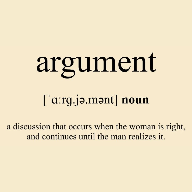 Argument Definition Dictionary