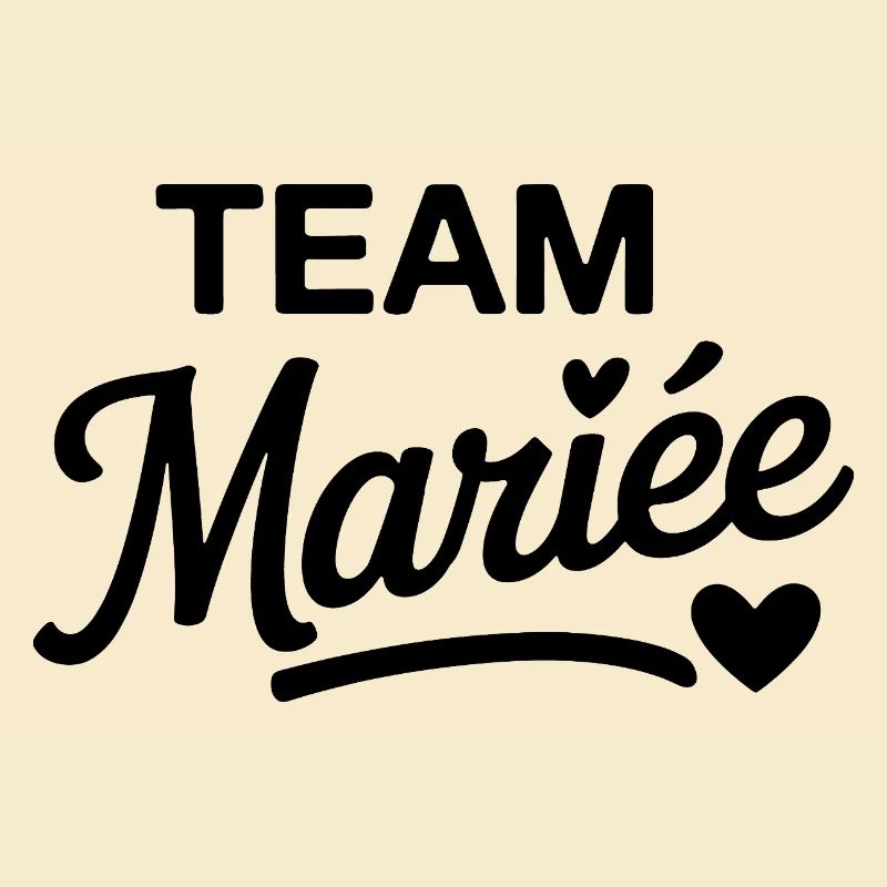 Team Mariée design EVJF élégant 