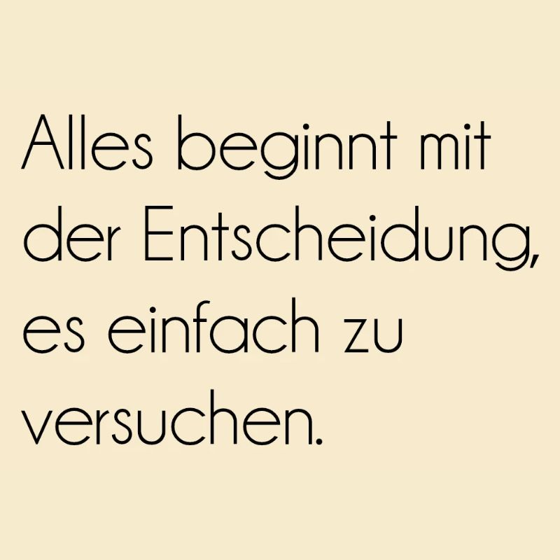 Motivational saying