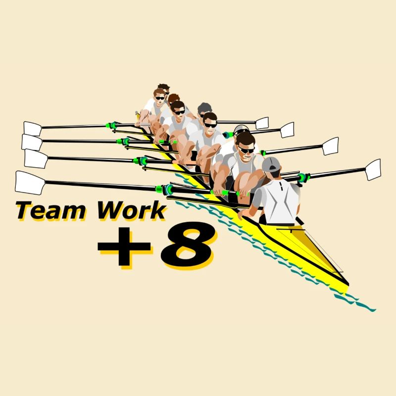 Equipement d’aviron +8 rames