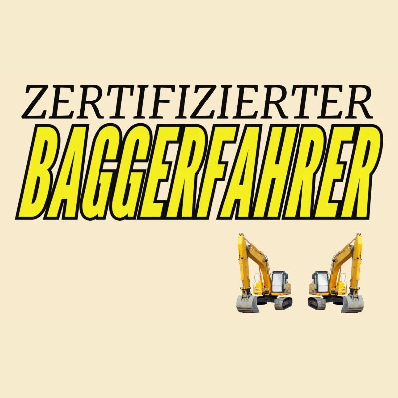 Zertifizierter Baggerfahrer