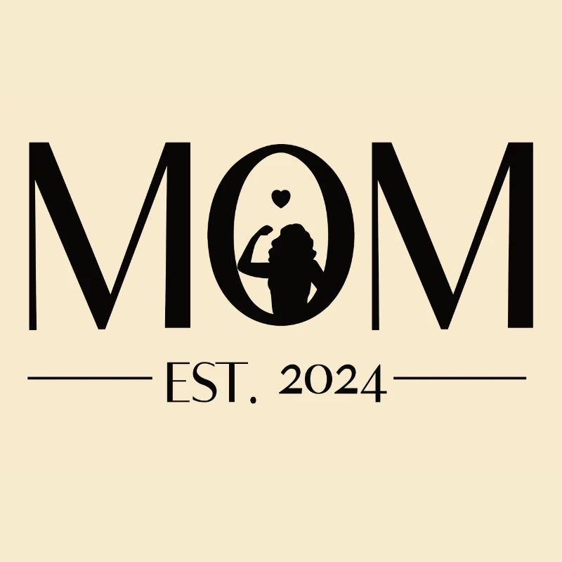 Mom to be - Mama est. 2024. Werdende Mutter