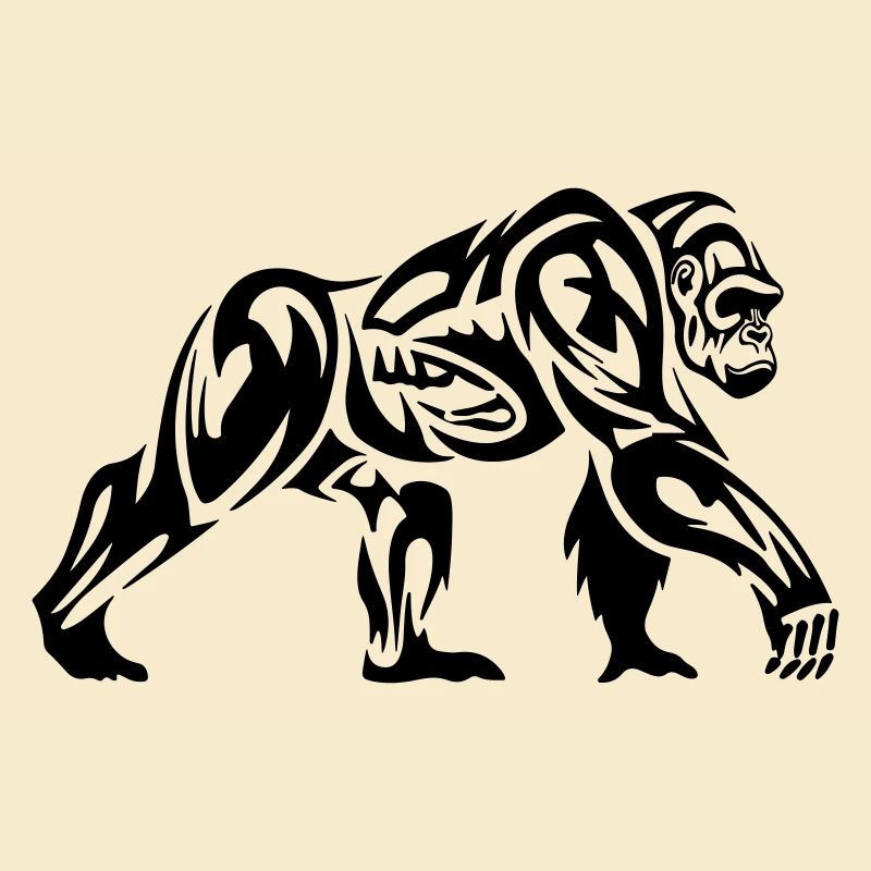 Gorille Tribal