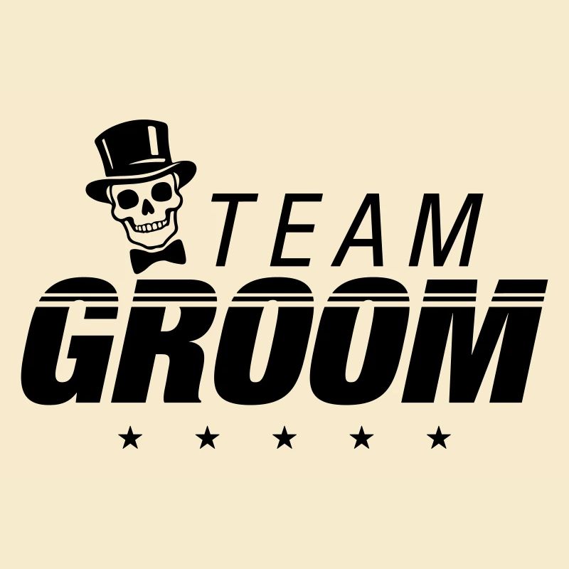 Team Groom Bachelor Party Skeleton