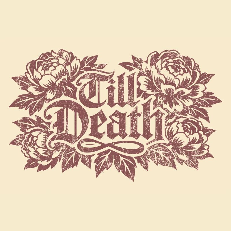 Jusqu’à la mort florale gothique | La Saint-Valentin
