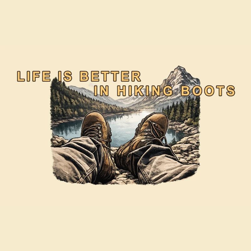 Life is better in hiking boots