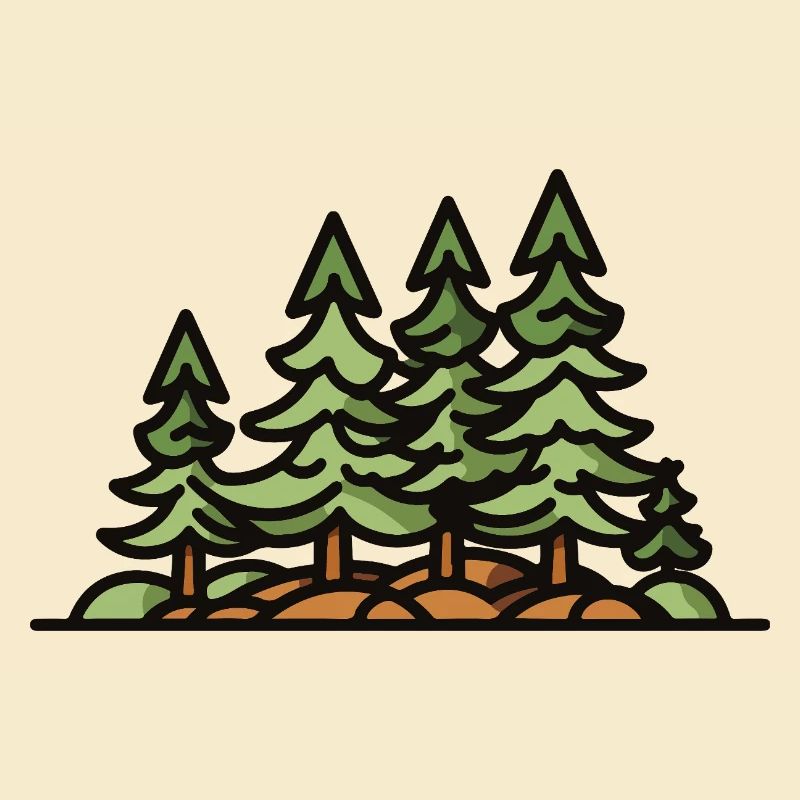 Wald Bäume