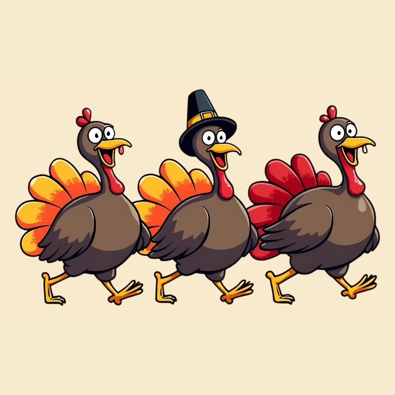 Bébé dinde de Thanksgiving