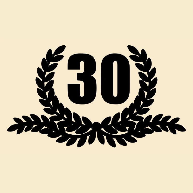 Couronne de laurier 30 ANS