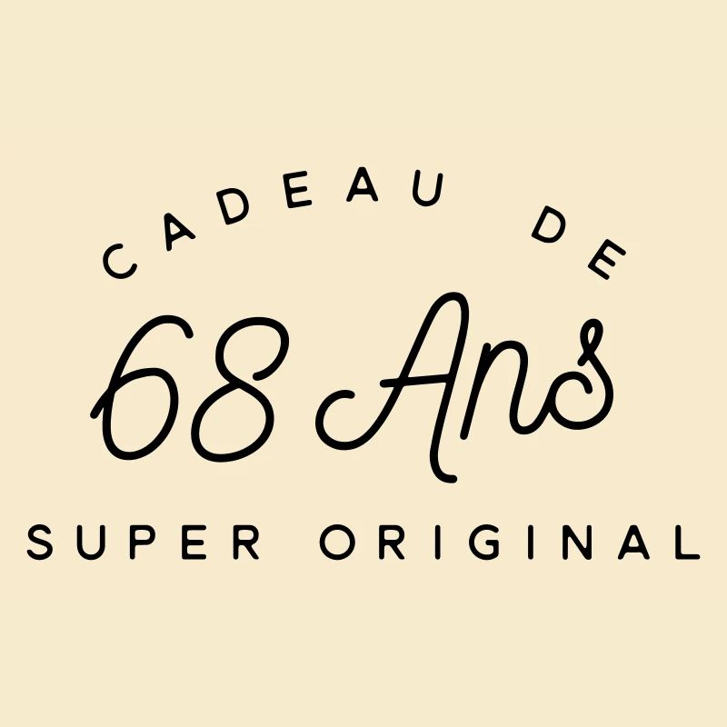 Cadeau 68 ans 