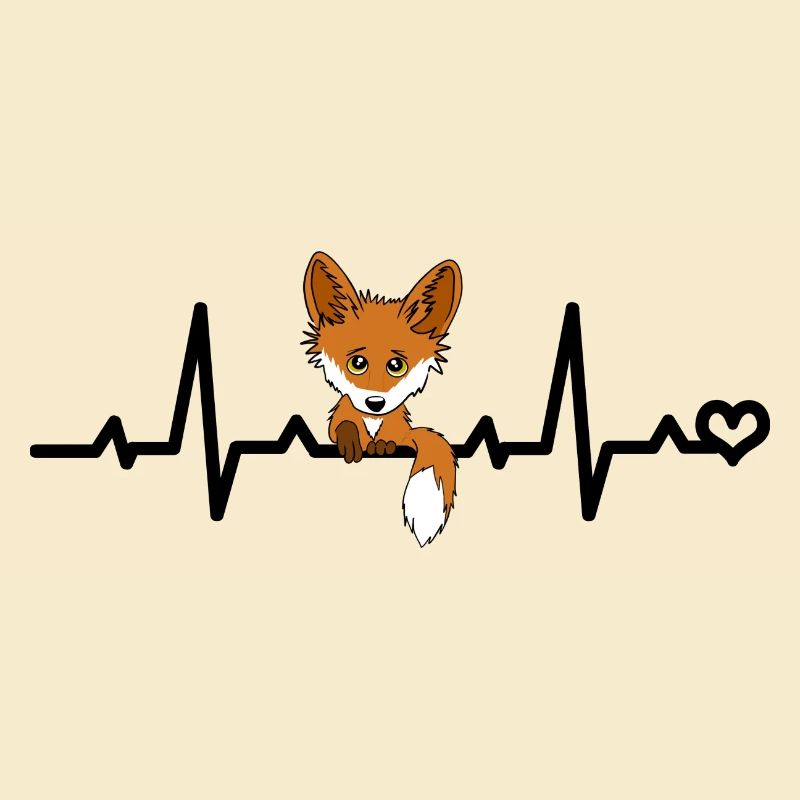 Fuchs Herzschlag Herzfrequenz Beat Tier Waldtier