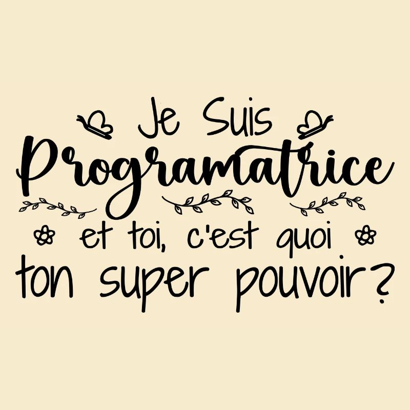 Ich bin Programmierer. Was ist deine Macht