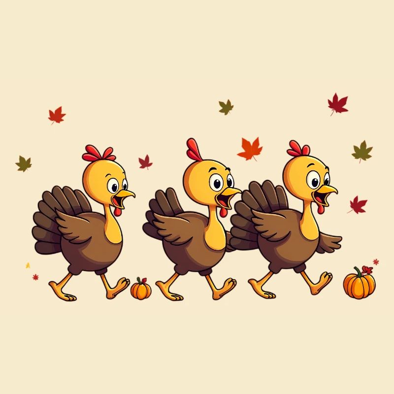 Bébé dinde de Thanksgiving