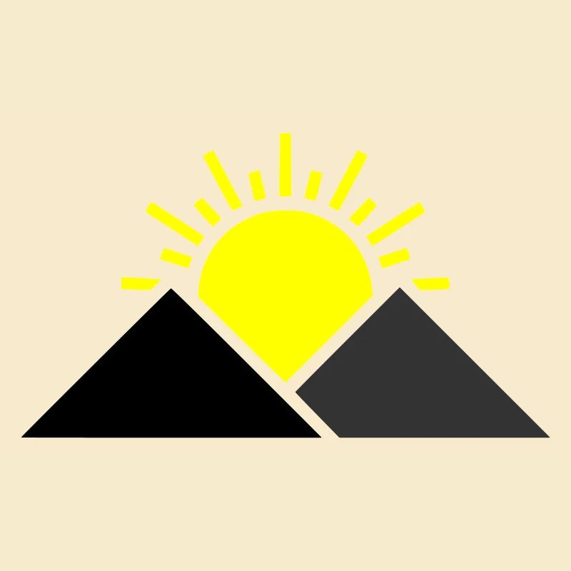 Sonne Berge Landschaft