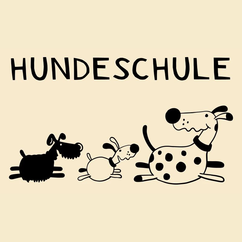 Lustige Hundeschule - Hund - Hunde - Comic