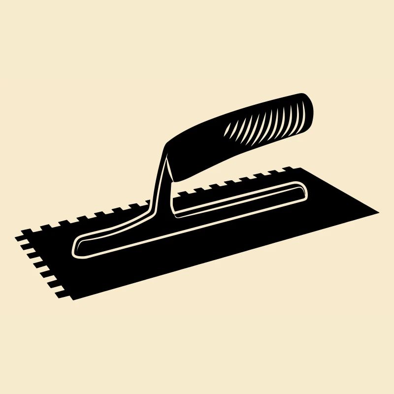 Fliesenkleber oder Leimkamm