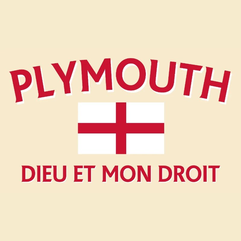 Devise du drapeau de Plymouth
