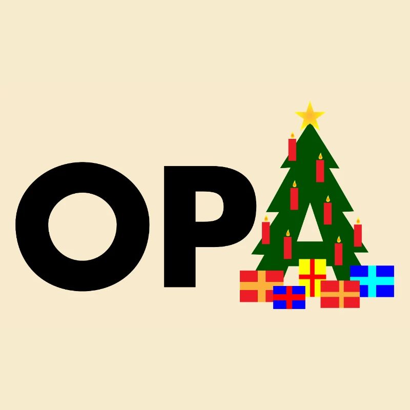 Opa Weihnachtsbaum