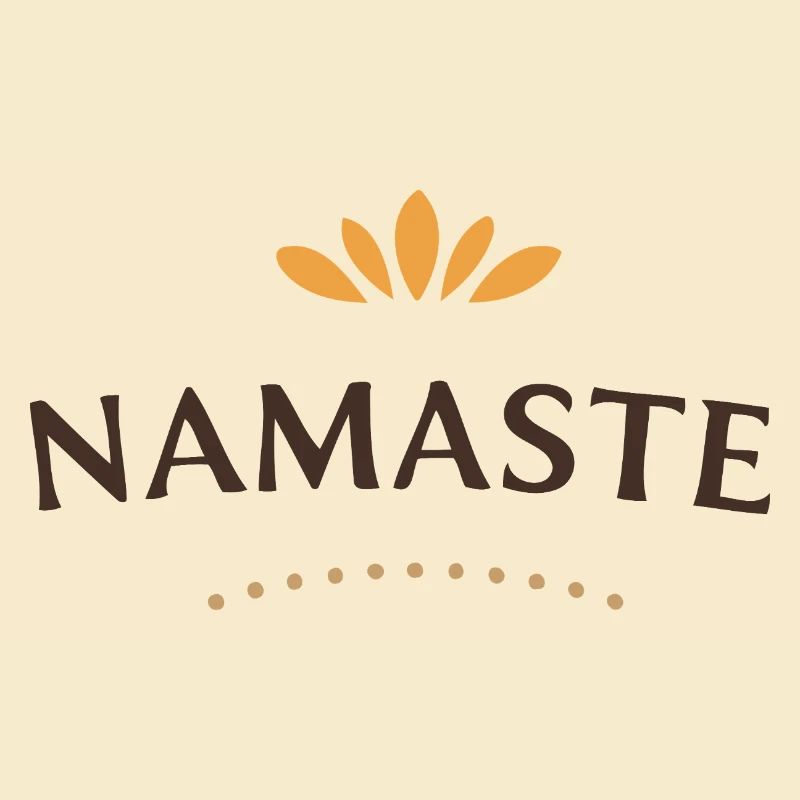 Namaste Lotus Zen Pattern