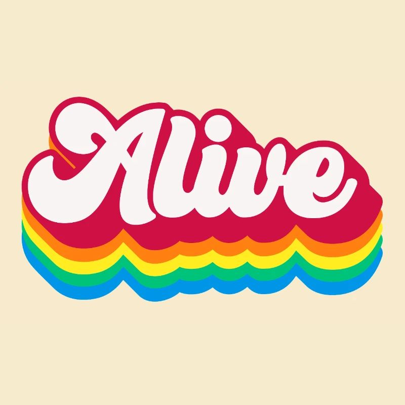 Alive - Rétro Rainbow 70s