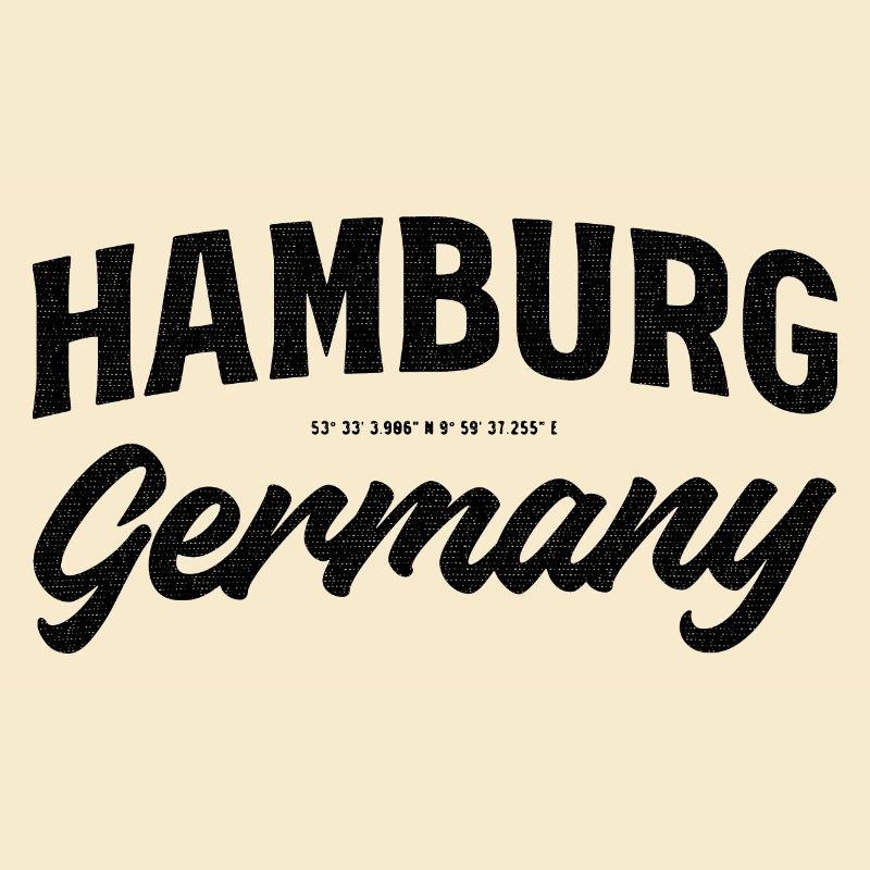 Hambourg, Allemagne – Conception des coordonnées