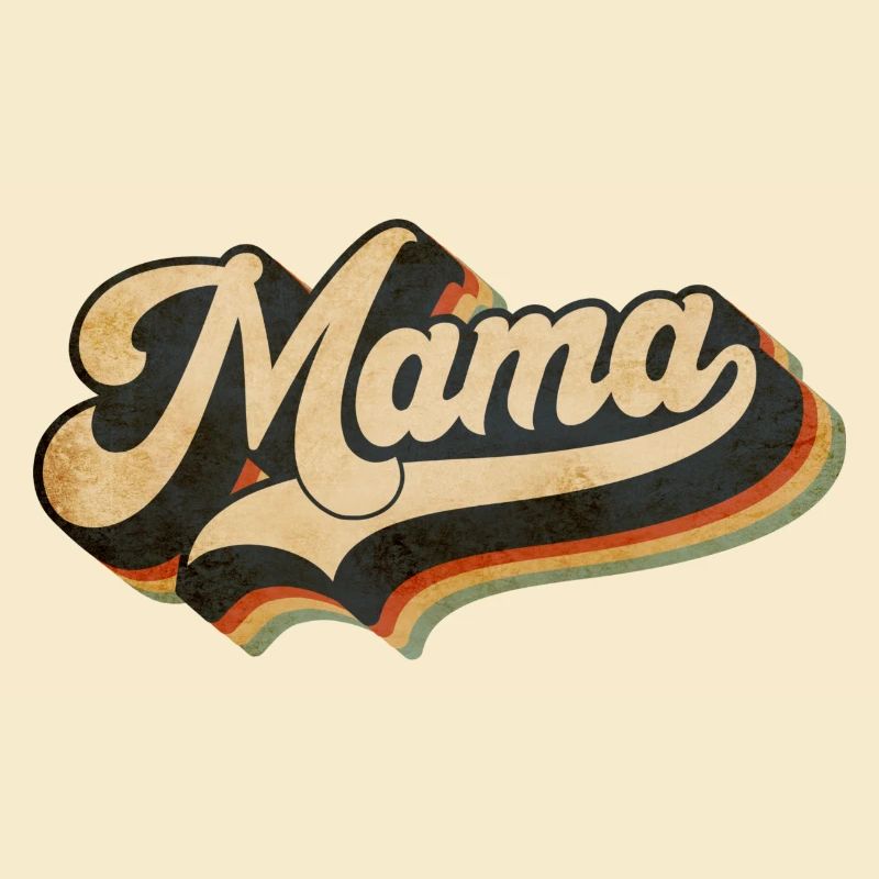 Mama Retro Love Muttertag