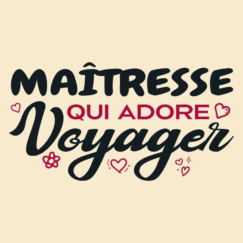 Maîtresse globe-trotteuse passionnée de voyages