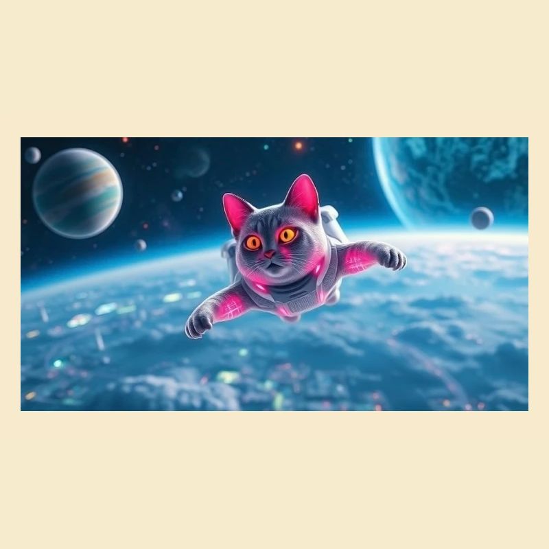 Chat astronaute