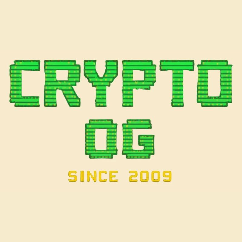 Krypto-Pioniere Retro-Logo