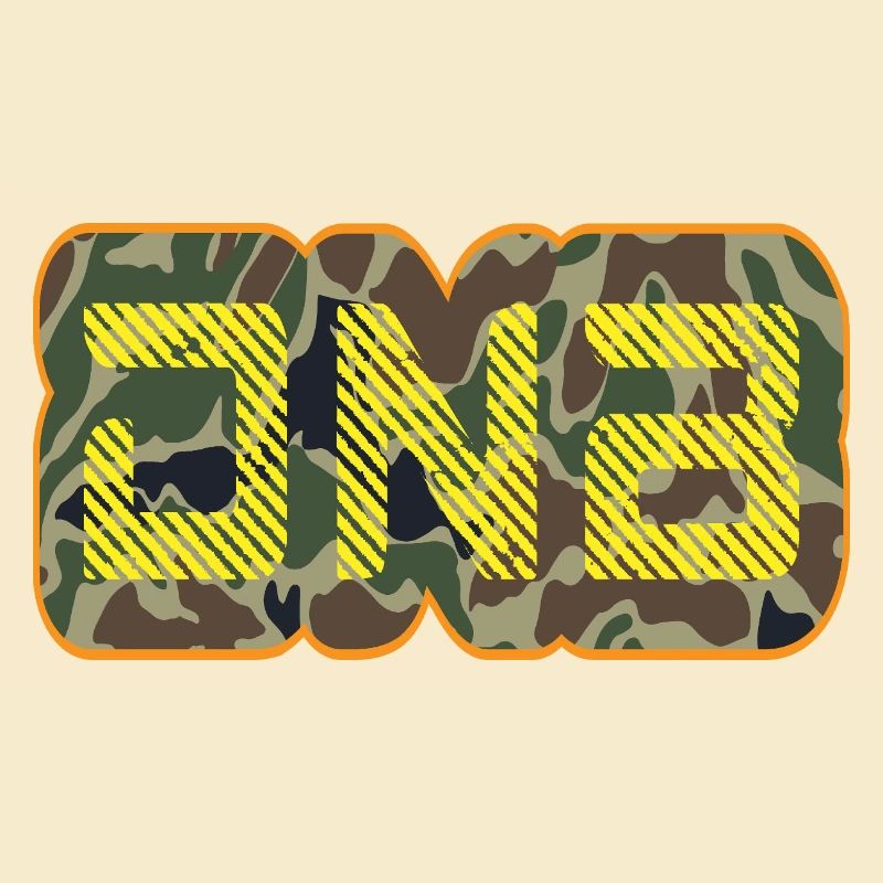 DNB Camo Glyphes Néon