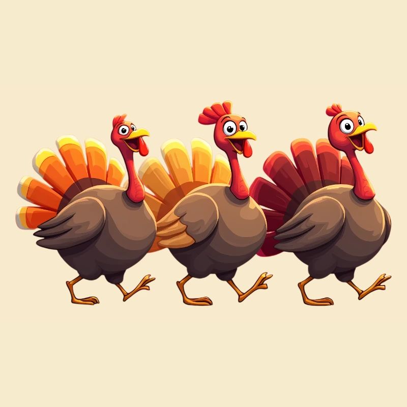 Bébé dinde de Thanksgiving